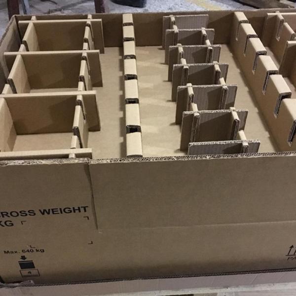 Dunnage de cartón